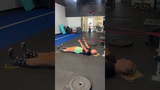 Hamstring Sliders with Core Activation [upl. by Akirret]