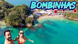 ROLÊ EM BOMBINHAS  PRAIA DA SEPULTURA LAGOINHA INGLESES BOMBINHAS BOMBAS 4 ILHAS E MAIS Vlog [upl. by Ahsram]