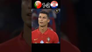 Portugal🇵🇹 🆚Croatia🇭🇷 Fifa WorldCup football urcristiano fifaworldcup shortsvideoFactIntel [upl. by Nelra]