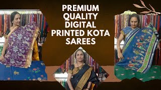 Premium Quality Digital Printed Kota Sarees By Anitha Reddy \\ Trends Block Prints \\ [upl. by Aspa180]