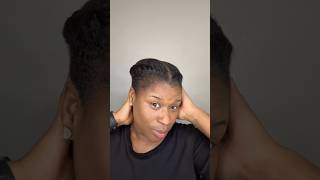 2 flat twist hairstyle  protectivestyles naturalhair [upl. by Etnoek455]