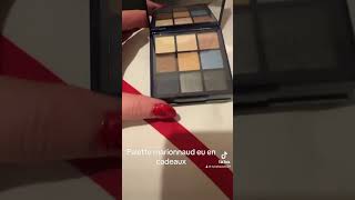 Palette marionnaud eu en cadeaux [upl. by Rengaw]