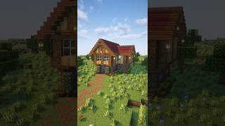 Casa Medieval🏠 Minecraft Tutorial shorts minecraft tutorial foryou fypシ゚ howtobuild house [upl. by Tarrsus]