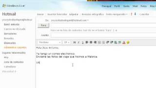 Tutorial para el manejo del Correo Hotmail [upl. by Niuqram456]