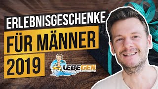 🎁 WeihnachtsgeschenkIdeen 2019 für Männer Die 10 besten Erlebnisgeschenke [upl. by Dahle]