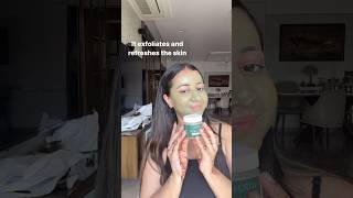 Green tea clay mask for Acne and oily skin claymask trending skincare [upl. by Otilrac]