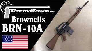 Brownells BRN10A A Retro Cold War AR10 Reproduction [upl. by Pinkerton526]