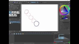 Animation  Basic animation in Krita 3 [upl. by Emmy]