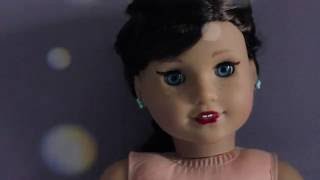 AMERICAN GIRL DOLL EYELINER TUTORIAL [upl. by Schroth]