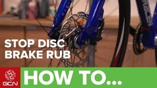 How To Stop Your Disc Brakes Rubbing [upl. by Nyladam]