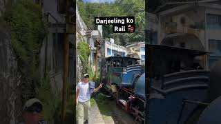 Darjeeling ko Rail 🚂 kshitizrai10 kshitizrai10 korea asiancountry travel Darjeeling Raixitiz [upl. by Kcirred]