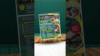 Desain poster PPDB tutorialcanva [upl. by Akirdnuhs]