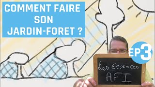 Comment faire son jardinforêt  episode 3 Les essences AFI [upl. by Aria]