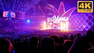 Undertaker WrestleMania 34 Entrance amp Exit 4K Ultra HD  LIVE [upl. by Odnamra]