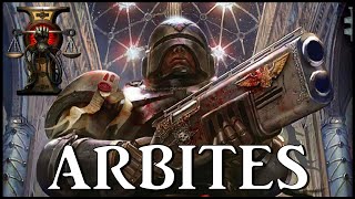 ADEPTUS ARBITES  Emperors Justice  Warhammer 40k Lore [upl. by Renba437]