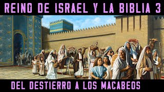 Historia de ISRAEL Y LA BIBLIA 3 Reino de Israel y Judá  Del Destierro a Babilonia a los Macabeos [upl. by Zielsdorf401]