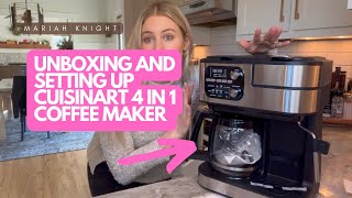 How to clean and setup the CUISINART COFFEE CENTER BARISTA BAR 4IN1 COFFEEMAKER  step by step [upl. by Akeit]