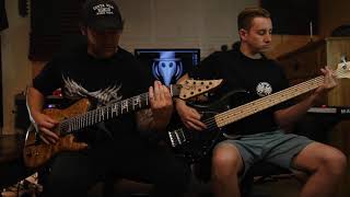 Distinguisher  Actuality Official Guitar amp Bass Playthrough [upl. by Ahsaten]