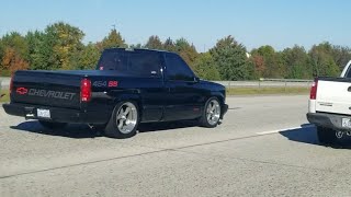 Chevrolet silverado 454 ss On The Highway 😎🔥 [upl. by Narton413]