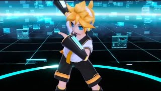 【Rin・Len】 Kagamine Lets Say the P Names ENGLISH Project Diva F Edit PV [upl. by Eural]