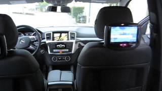 Mercedes Benz 2014 ML550 Rear Entertainment System Upgrade [upl. by Quinlan734]