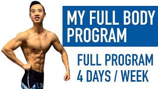 My Worlds Prep Hypertrophy Program 4 Day Full Body Split [upl. by Eelrahc]