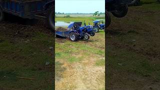 shorts  Eicher 380 New Model Tractor Stuck In Mud  आयशर ट्रैक्टर कीचड़ में फँस गयाstuck [upl. by Wengert]