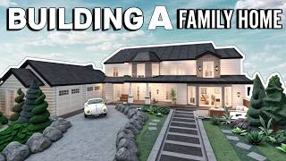 BUILDING A 500K FAMILY FARM HOUSE IN BLOXBURG [upl. by Rentsch]