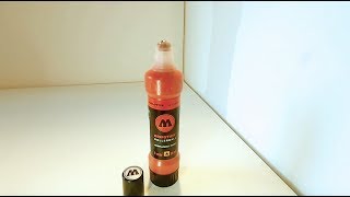 Molotow Dripstick Rollerball 3mm Graffiti Marker Review [upl. by Aikem]