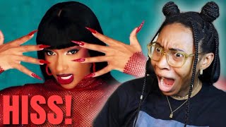 MEGAN THEE STALLION HISS OFFICIAL VIDEO REACTION 🤯 [upl. by Toscano]