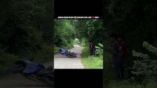 Wheelie Crash Ho Gaya 🥺 shorts motovlog crash r15 [upl. by Yc]