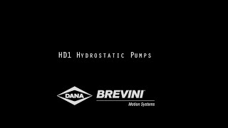 Brevini Motion Systems Hydraulics  Pump  HD1 [upl. by Etteuqram]