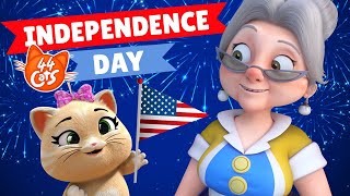 44 Cats  Lets Celebrate Indipendence Day with the Buffycats [upl. by Morra]