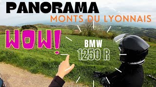 Panorama des Monts du Lyonnais BMW 1250 R [upl. by Joella]