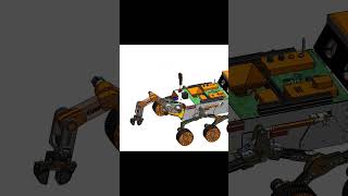 Rover Robotic Arm Animation Made with Clipchamp robotics SOLIDWORKS animation [upl. by Ettenom351]