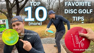 Ten MORE Tips That Instantly Made Me Better at Disc Golf [upl. by Hoy509]