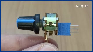 How to make multiturn potentiometer at home [upl. by Nauqahs884]