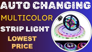 DIWALI special decoration multicolored fancy led strip LIGHT installation Unboxingreview Hindi2024 [upl. by Letizia842]