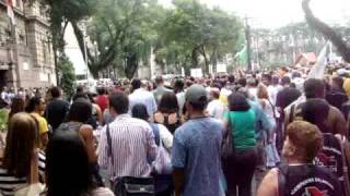 GREVE JUDICIÁRIO DE SÃO PAULO  MANIFESTO EM FRENTE AO PALACIO DA JUSTIÇA [upl. by Gerty]