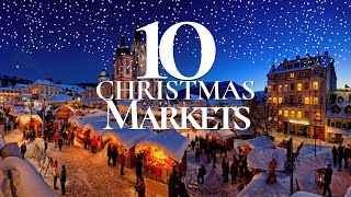 10 Most Beautiful Christmas Markets to Visit in Europe 🎅  Christmas Markets 2023 [upl. by Thrasher]