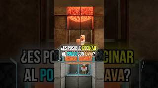 ¿Es posible cocinar un pollo en MINECRAFT como en la Película minecraft minecraftshorts [upl. by Carleen]