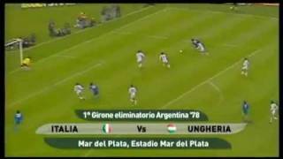 Italia  Ungheria 31  Campionato del Mondo 1978  girone eliminatorio 1° gruppo 2a gara [upl. by Harty96]