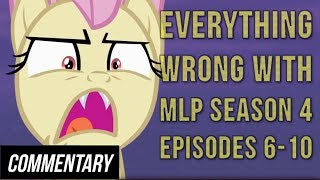 Blind Commentary Everything Wrong With MLP Season 4 Episodes 610 [upl. by Elmajian]