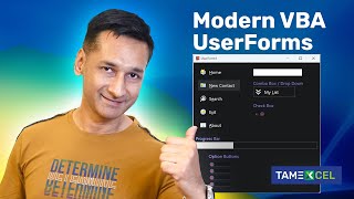 Modern Userforms in Visual Basic For Application [upl. by Aleakam]