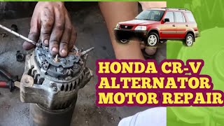 Honda CRV Alternator Repair [upl. by Williamsen]