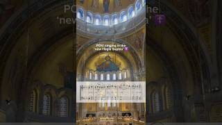 Singing a Patriarchal Liturgy in the Temple of St Sava Belgrade belgrade visitserbia acapella [upl. by Llehsad412]