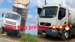 Botando pressão no caixa seca Fuscao 26260 e no VM 260 Volvo 💥💥 [upl. by Noedig]