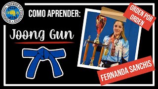 JOONG GUN  TUTORIAL PASO A PASO  Taekwondo ITF 🥋 [upl. by Acisey]