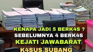 KENAPA 5 BERK4S  SEBELUMNYA 4 BERK4S K4SUS SUBANG [upl. by Calise]