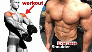 Shoulder Workout Routine To Add Serious Size To Your Shoulders💢تمرين اكتاف اضافة حجم خطير للأكتاف [upl. by Einafit]